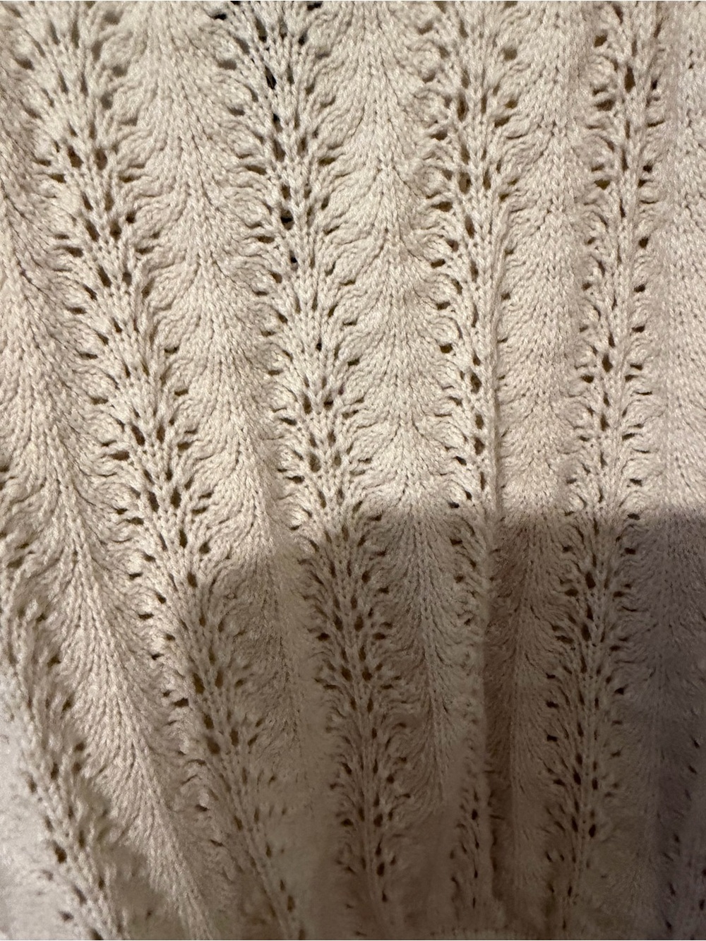 Cream Crochet Knit Skirt and top NWT - Picture 7 of 9